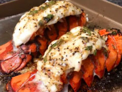 How to cook lobster tail​?Fifteen minute quick roasted lobster tail